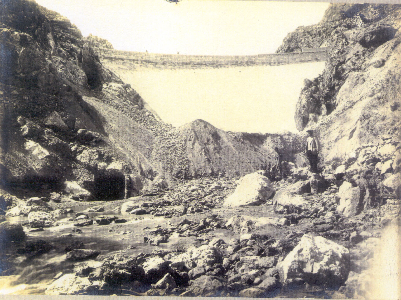 Presa d'Alfons XIII en 1915