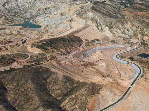 Construcción Presa