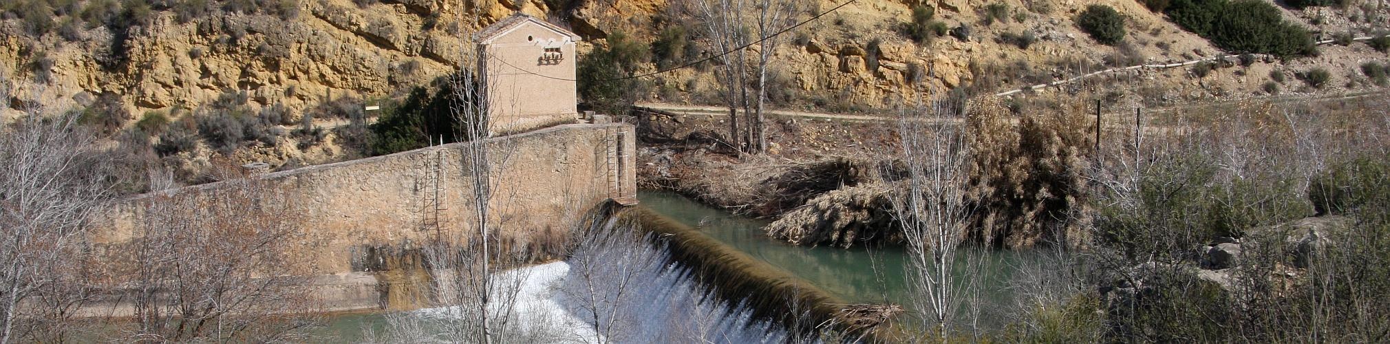 Azud de Cañaverosa. Calasparra, Murcia (Autor: José Antonio Vera)