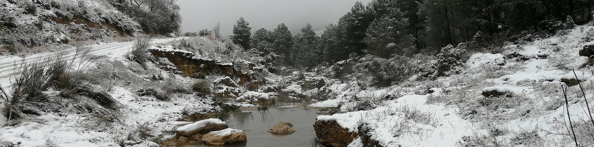 Nacimiento del río Mula nevado. Bullas, Murcia (Autor: Lope Lorenzo)