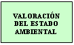 Valoración del estado ambiental