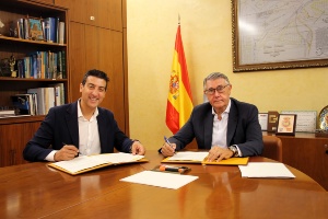La CHS firma un convenio de colaboración con el Ayuntamiento de Blanca 
