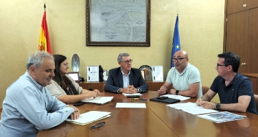 La CHS y la Delegación Provincial de Agricultura de Albacete de la JCCLM revisan vari 