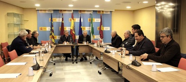 La CHS mantiene una reunión de trabajo con la Junta Central de Usuarios del acuífero  