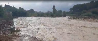 El pluviómetro de Caravaca de la red SAIH de la CHS registra 75,6 l/m2 en las últimas 