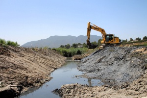 La CHS avanza con los trabajos de emergencia en diversos puntos del río Segura y sus  