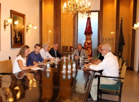 La CHS firma un convenio de colaboración con el Ayuntamiento de Orihuela 