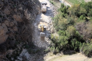 La CHS finaliza los trabajos de emergencia para la mejora de la presa y embalse de Mo 