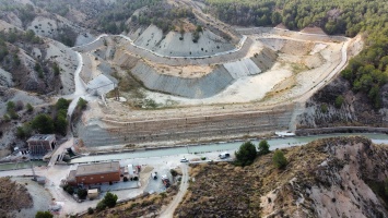 Se reanudan las “Obras de estabilización y adecuación del vaso de la balsa de la Muel 