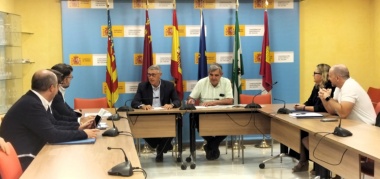 La CHS informa al Ayuntamiento de Elche sobre la tramitación del colector de saneamie 